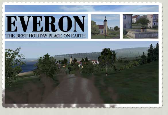 Mapa ostrova everon